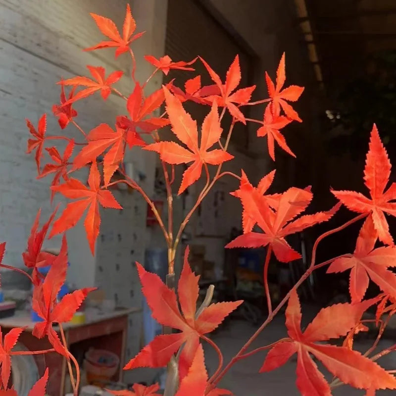 Large Scale Artificial Red Maple Tree