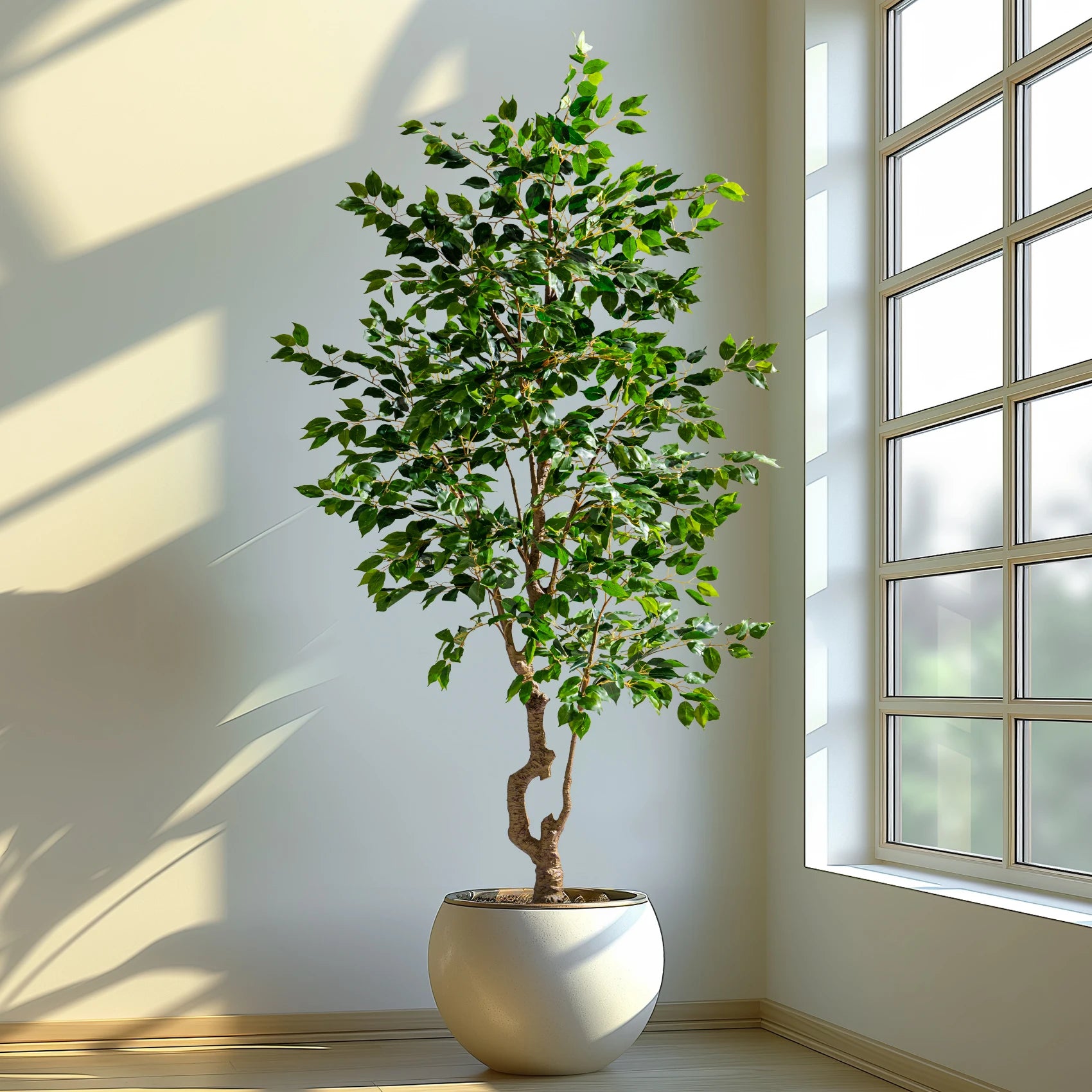 Artificial Banyan Tree 6ft Lifelike Indoor Outdoor Centerpiece