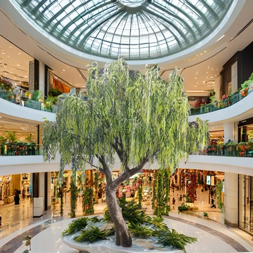 Artificial Weeping Willow Tree 10 FT Indoor Use