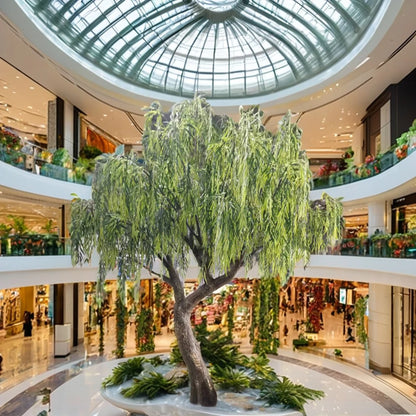 Artificial Weeping Willow Tree 10 FT Indoor Use