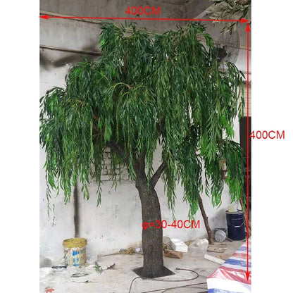 Artificial Weeping Willow Tree 13ft Indoor Use