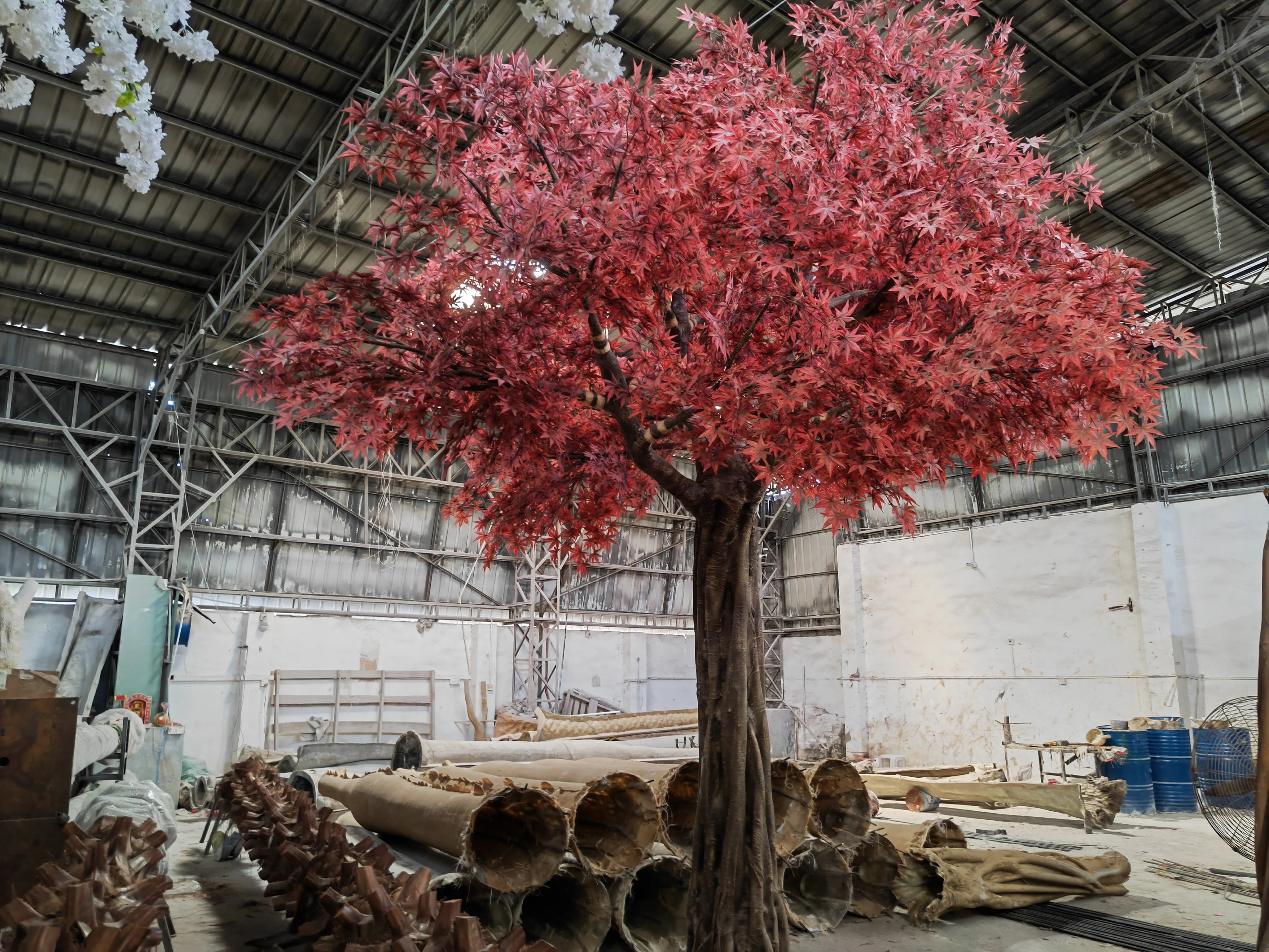 Artificial Maple Tree 17ft Customized Wedding Centerpiece