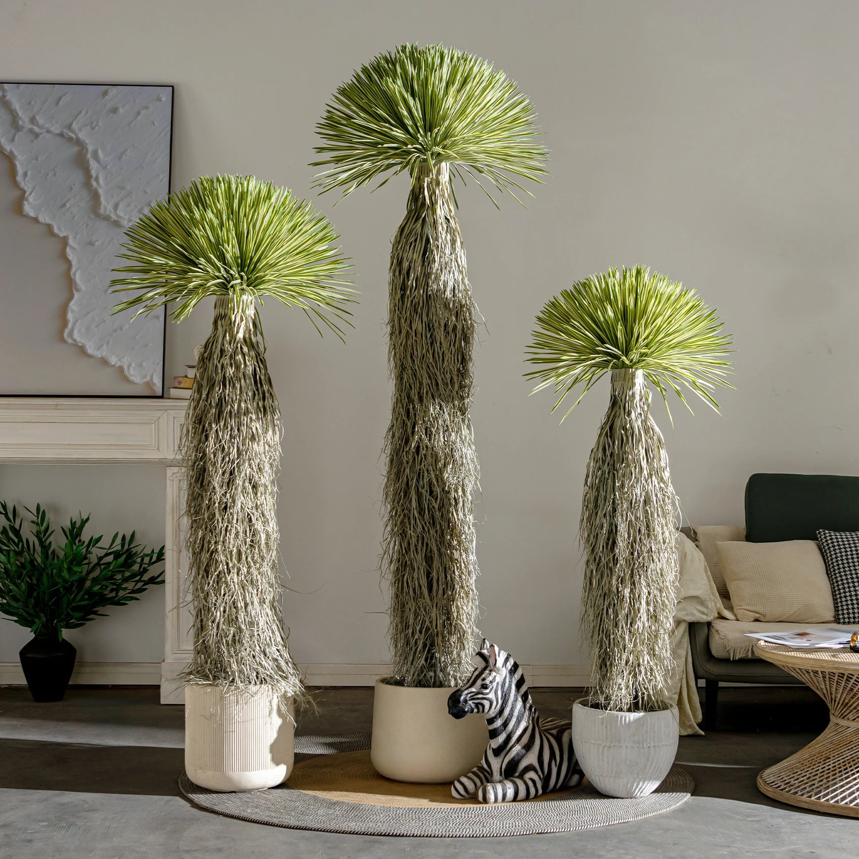 Artificial Dracaena Tree Faux Natural Touch 8.5 FT