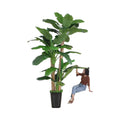 Signature 12ft Artificial Big Banana Plant Faux Bonsai Tree