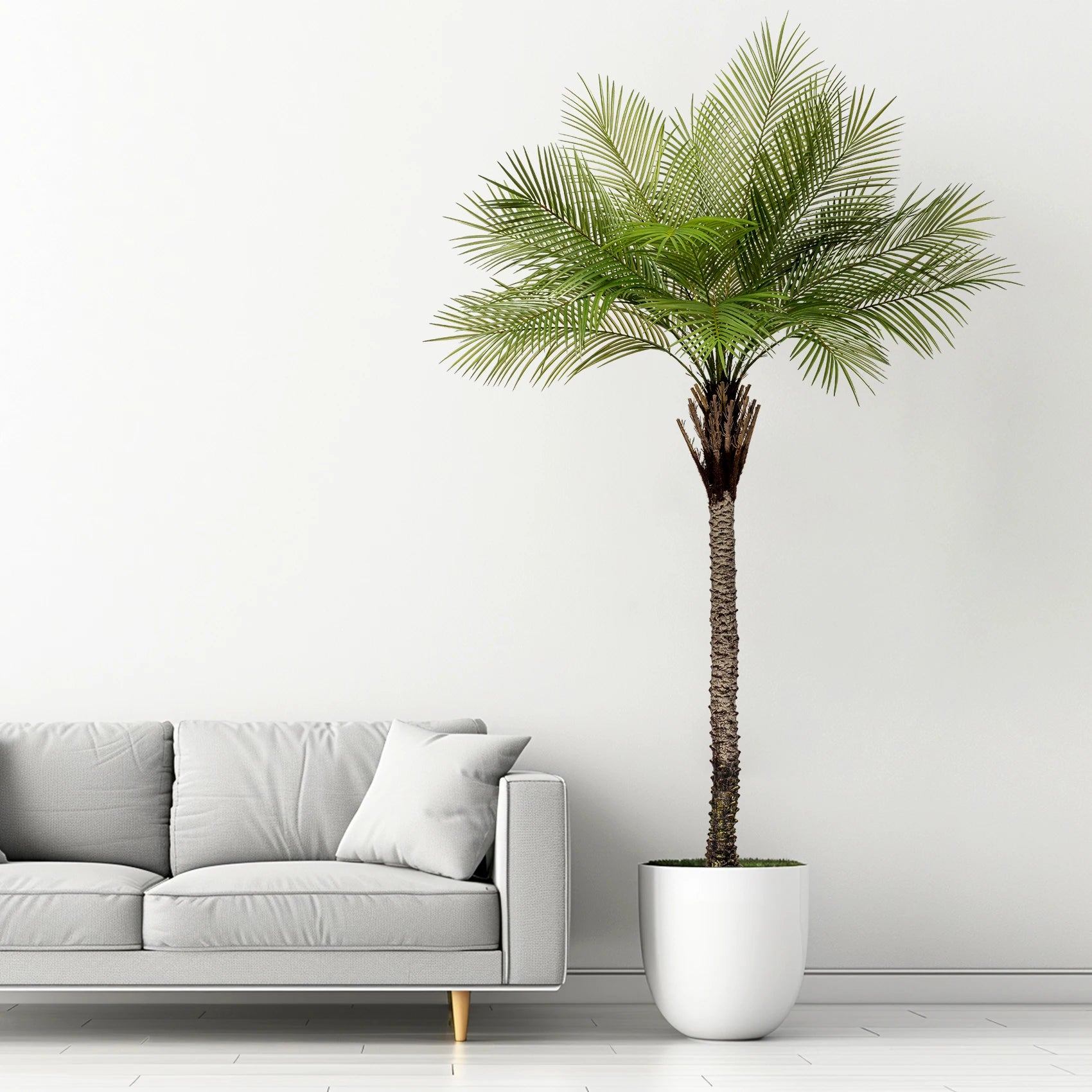 Artificial Palm Tree 7.5ft Natural Look Indoor Use