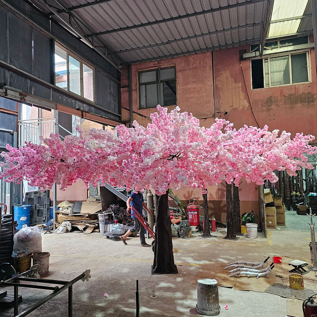 Artificial Tree Artificial Cherry Blossom Bonsai 10x20 FT