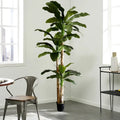 Signature 11.8FT Artificial Banana Tree With Banana Leaves