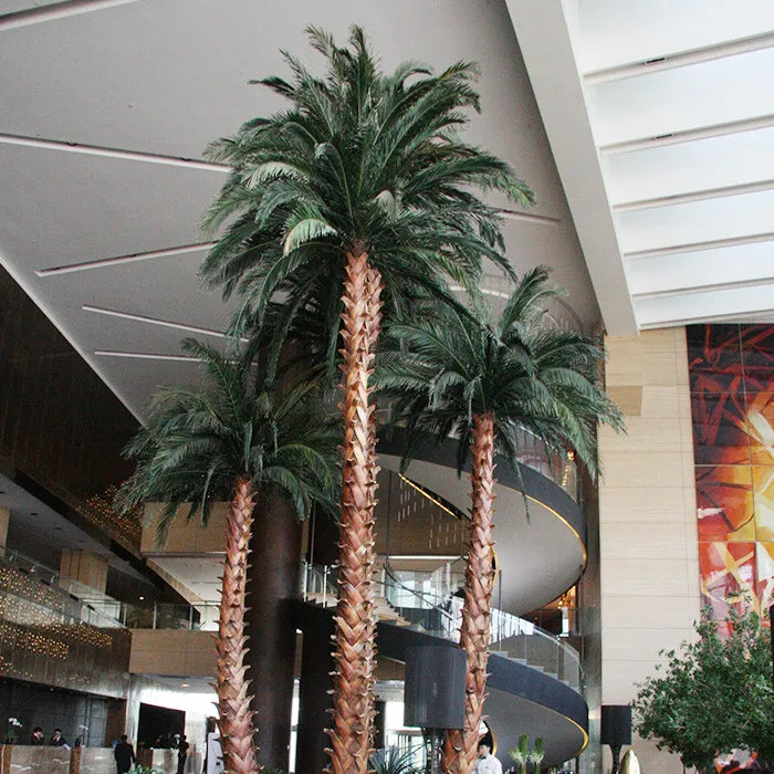 Artificial Coconut Palm Tree Realistic Look Indoor Use