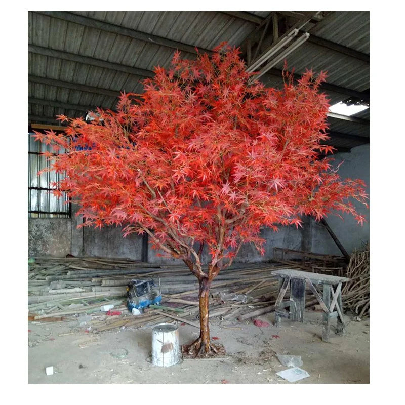 Artificial Japanese Red Maple Tree 10 FT Indoor Display