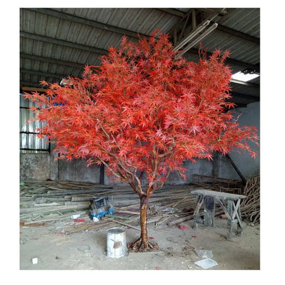 Artificial Japanese Red Maple Tree 10 FT Indoor Display