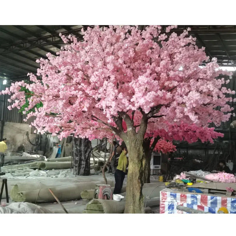 Artificial Cherry Blossom Tree 12ft UV Resistant Indoor Decor