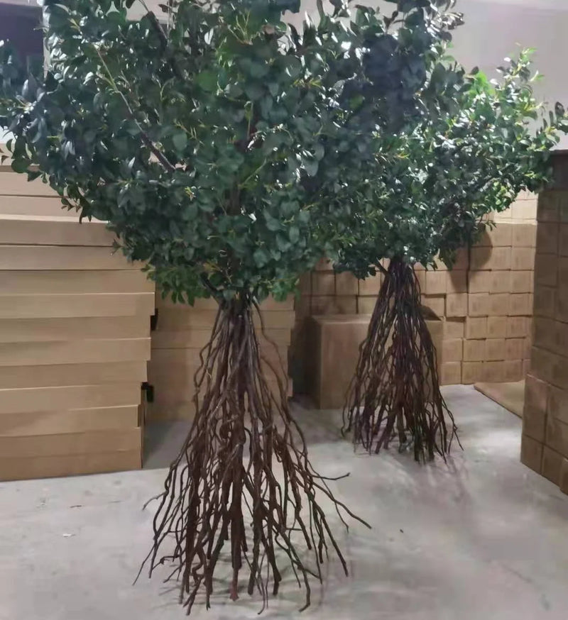 Plastic Artificial Mangrove Tree 6.7 FT Aquarium Decoration
