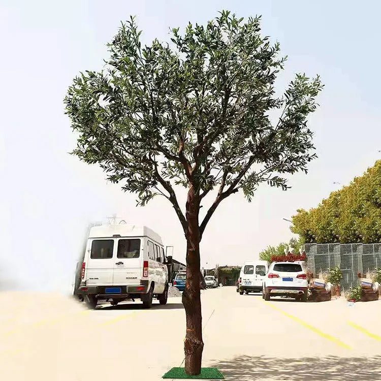 Artificial Black Olive Tree 2.13 M Handmade Indoor Accent