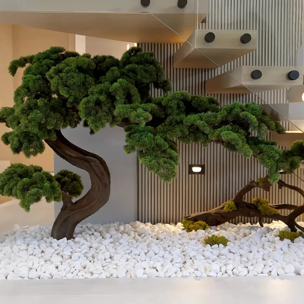 Lifelike Artificial Pine Tree Bonsai 6 FT Indoor Decor – Faux Natural