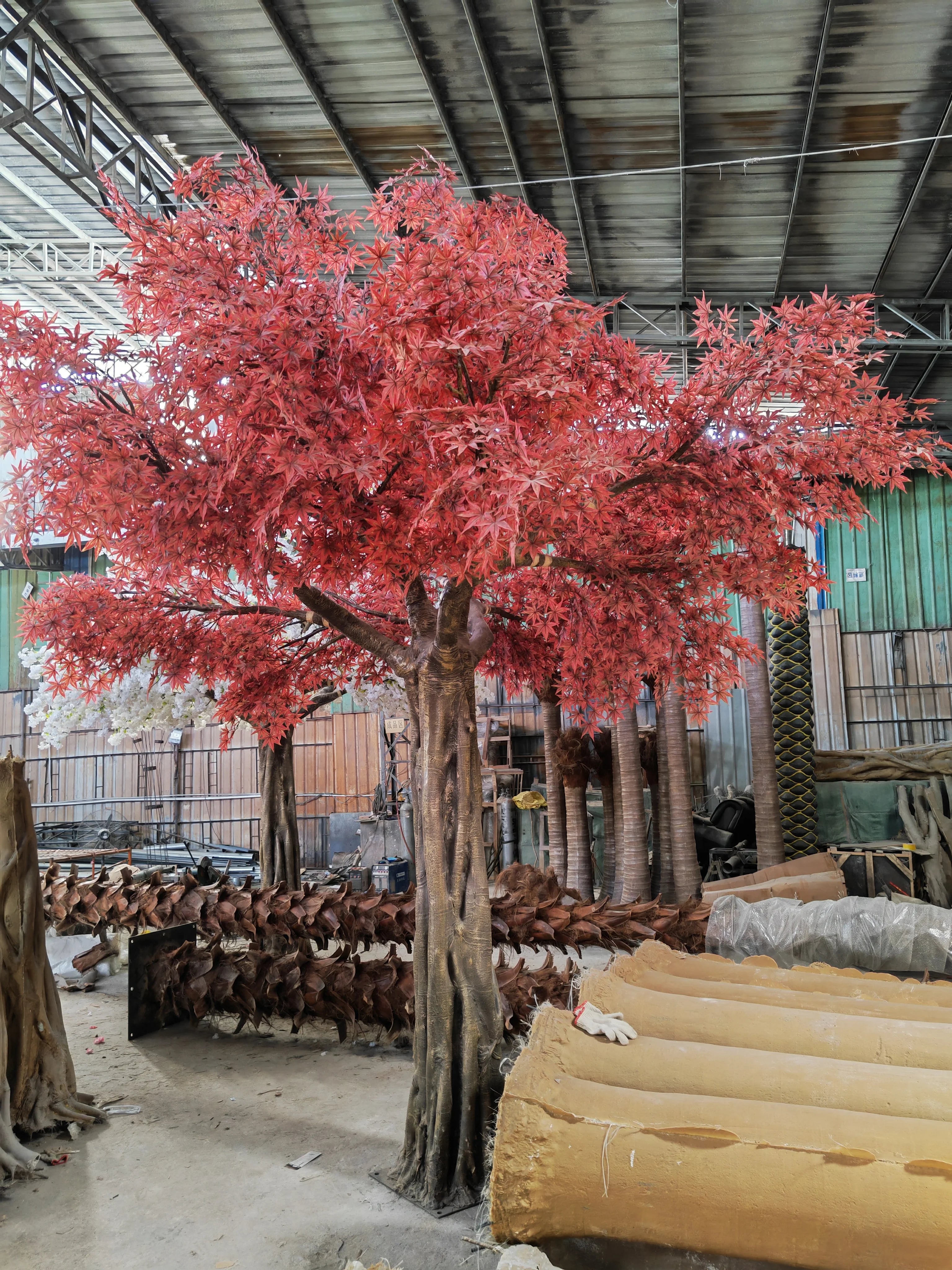 Artificial Maple Tree 17ft Customized Wedding Centerpiece