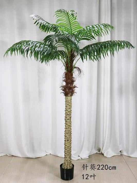 Artificial Areca Palm Tree with Pot 7 12 FT