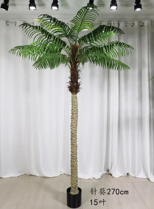 Artificial Areca Palm Tree with Pot 7 12 FT
