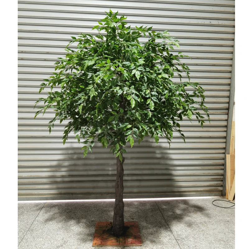 Artificial Banyan Tree Custom Shape Realistic Indoor Decor