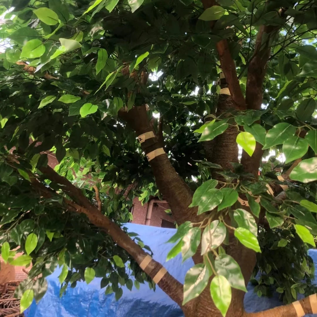 10 FT Artificial Banyan Ficus Tree for Outdoor Decor