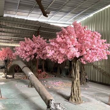 Artificial Cherry Blossom Tree 3m Realistic Look Outdoor Use