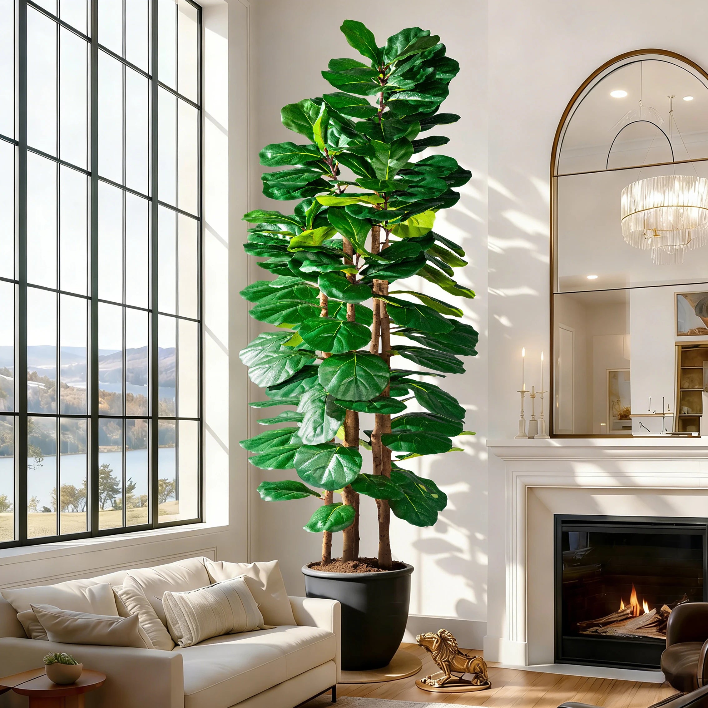 Artificial Ficus Banyan Signature Tree High Simulation 5–7 FT