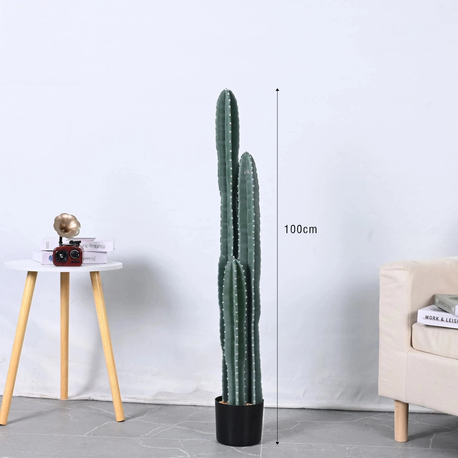 Signature Artificial Cactus Plant Pot Three Stem Column 3.3FT