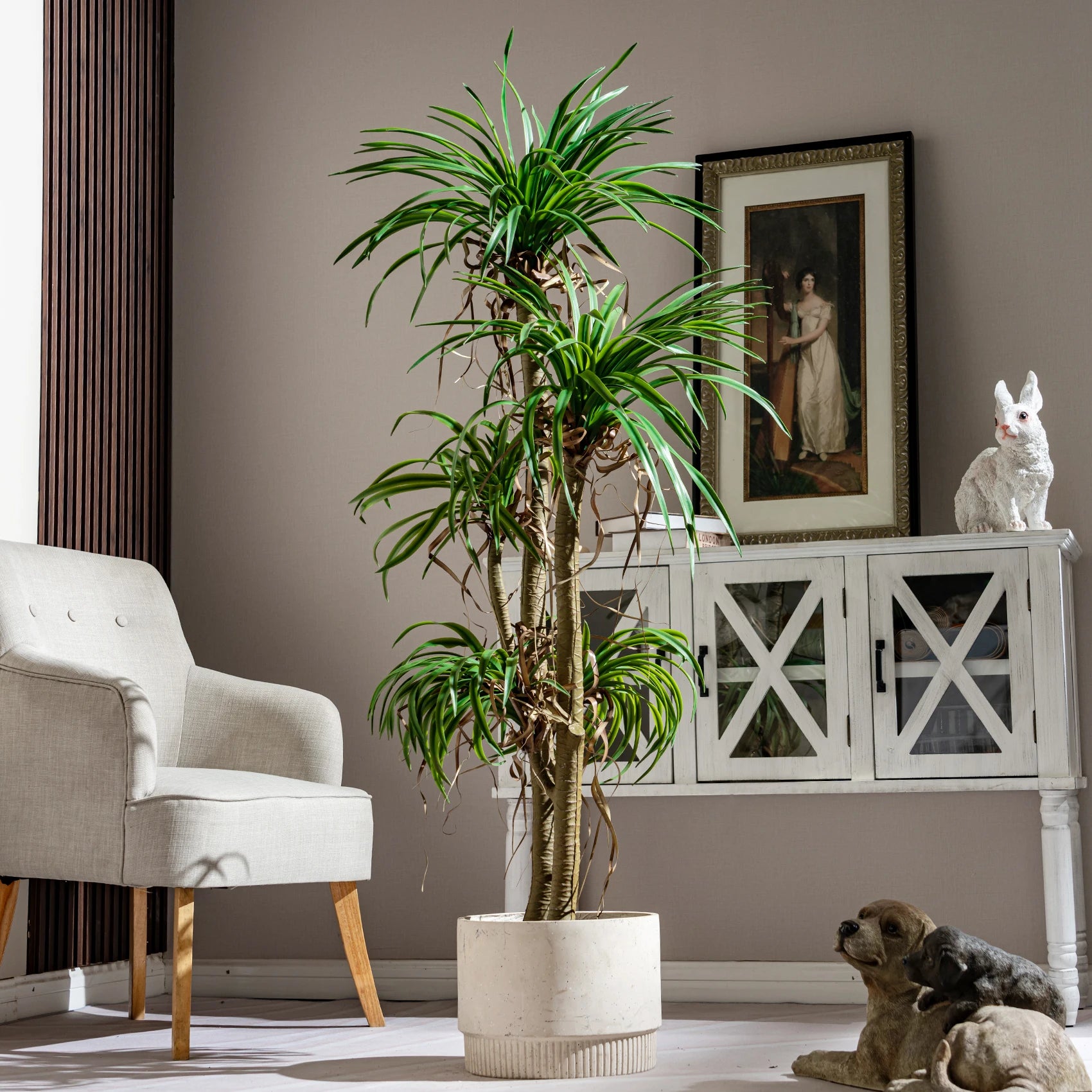 Artificial Dracaena Marginata Large Indoor Outdoor Decor