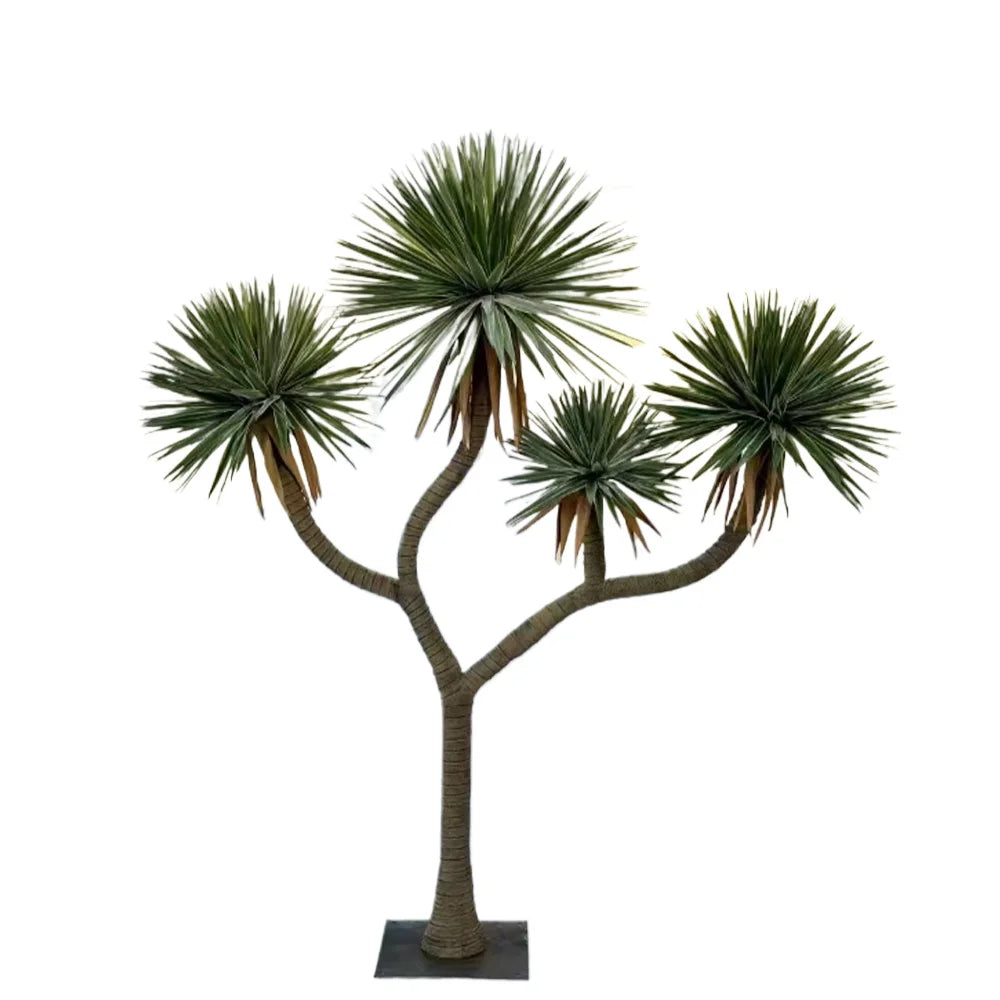 Artificial Sisal Hemp Tree UV Resistant Indoor Use