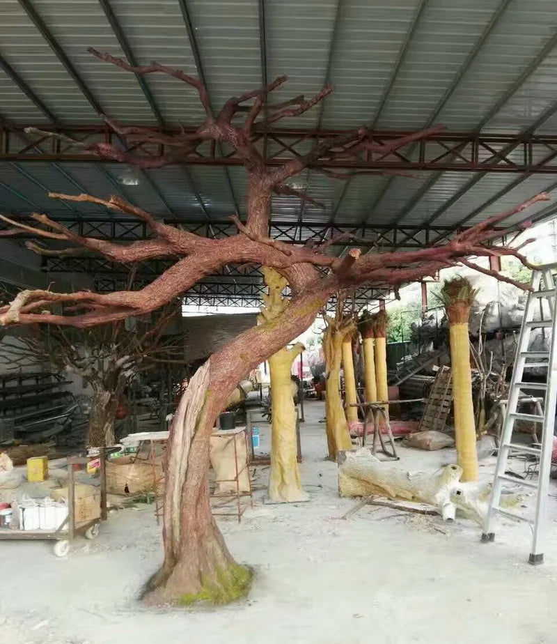Artificial Dead Tree 13 FT Fiberglass Trunk Decor