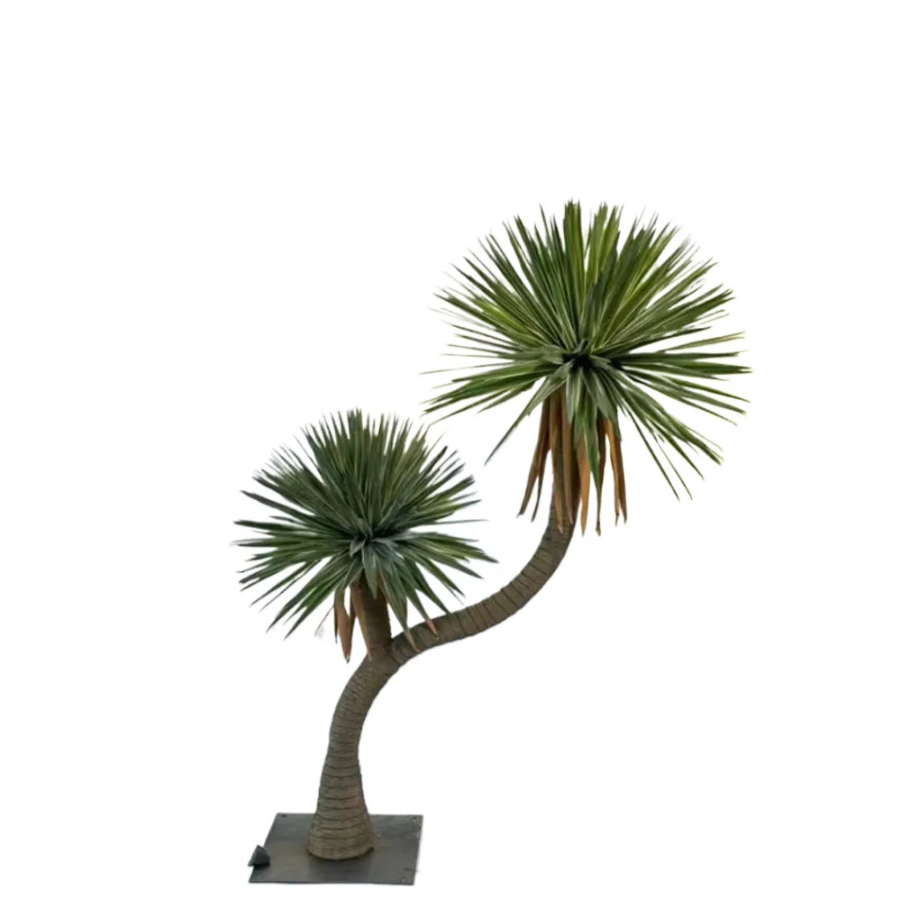 Artificial Sisal Hemp Tree UV Resistant Indoor Use
