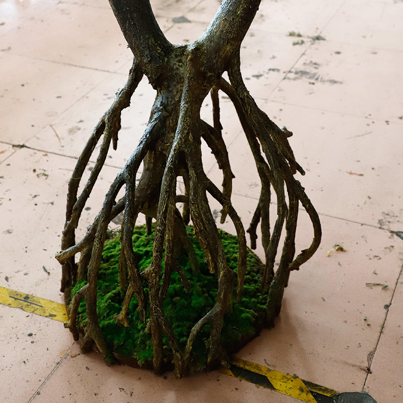 8 FT Artificial Mangrove Tree Plastic Forest Style