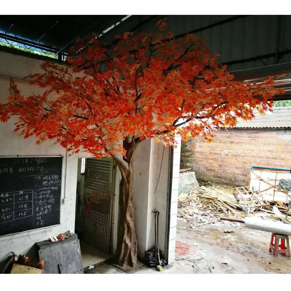 Artificial Maple Tree 3m Vibrant Leaves Wedding Decor