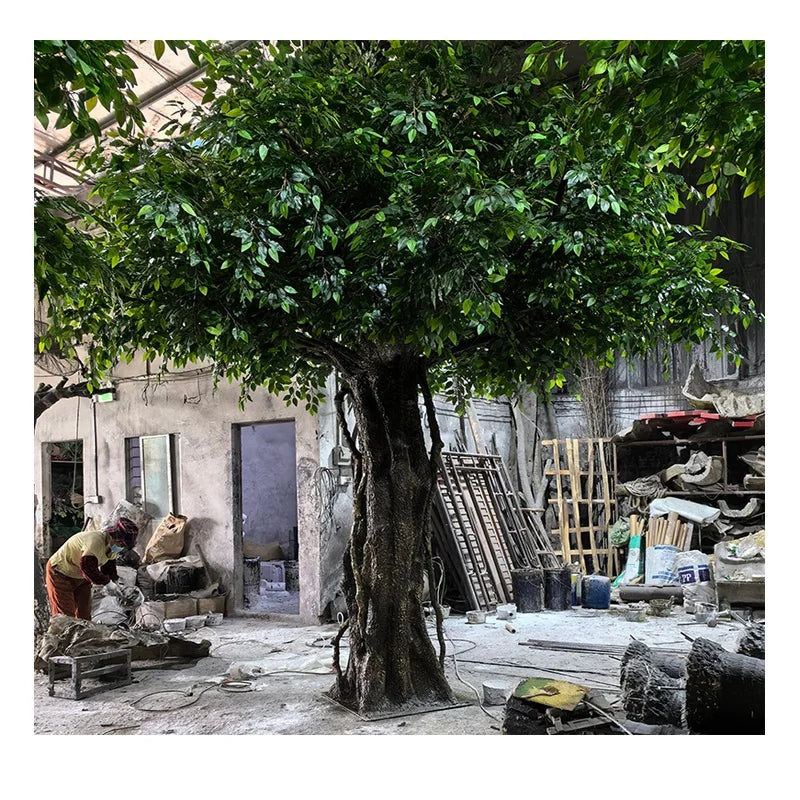 Artificial Banyan Tree 13 FT Lifelike Design For Hotels