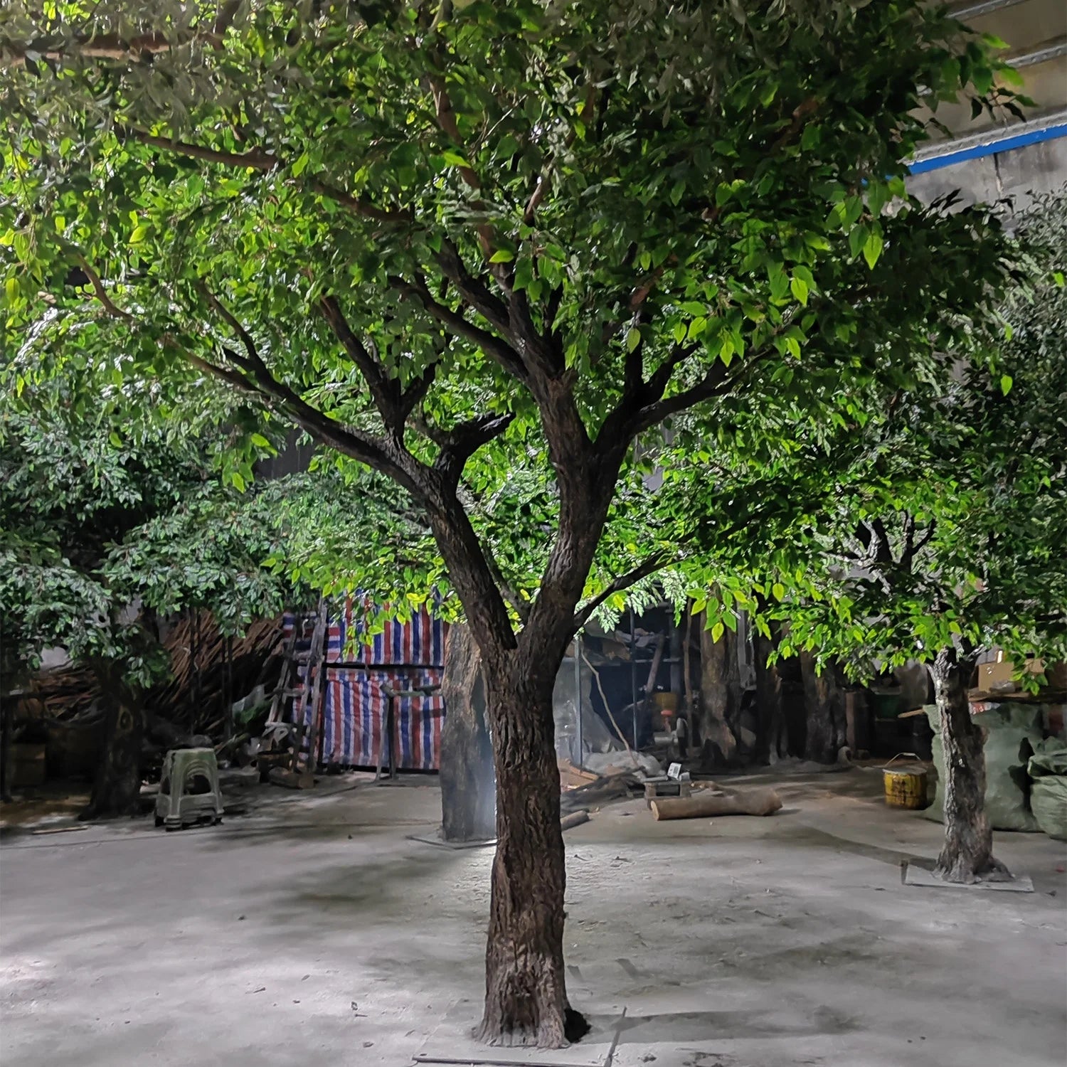 Artificial Banyan Tree Custom Shape Realistic Indoor Decor