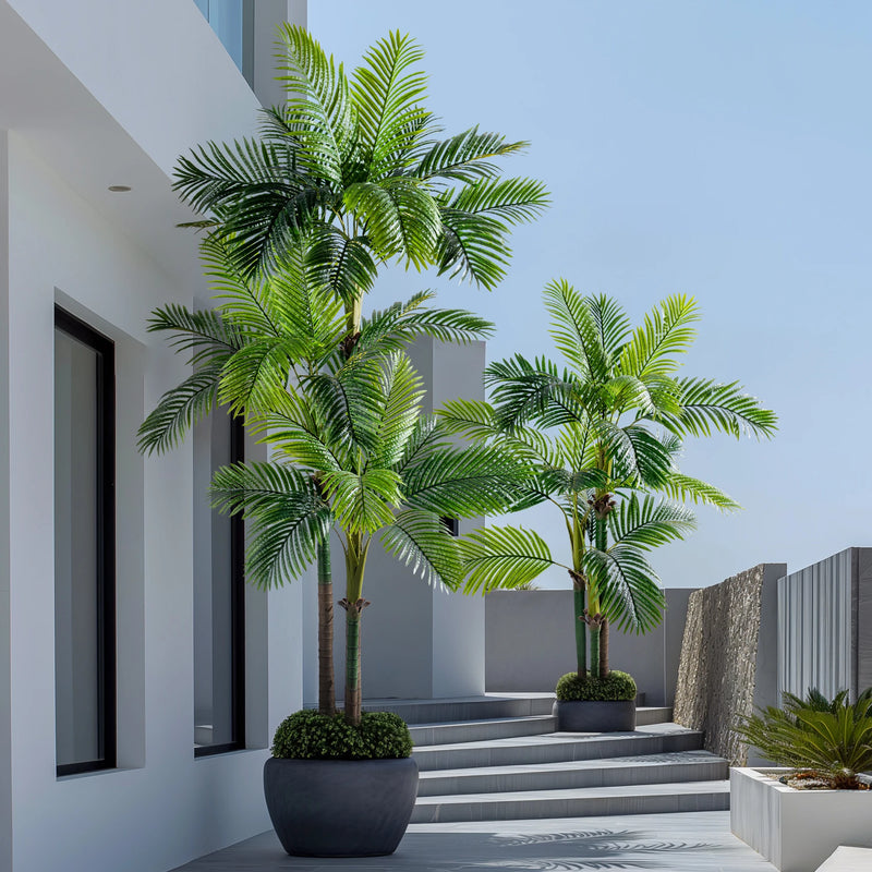 Artificial Palm Tree 9ft Lifelike Design Indoor Outdoor