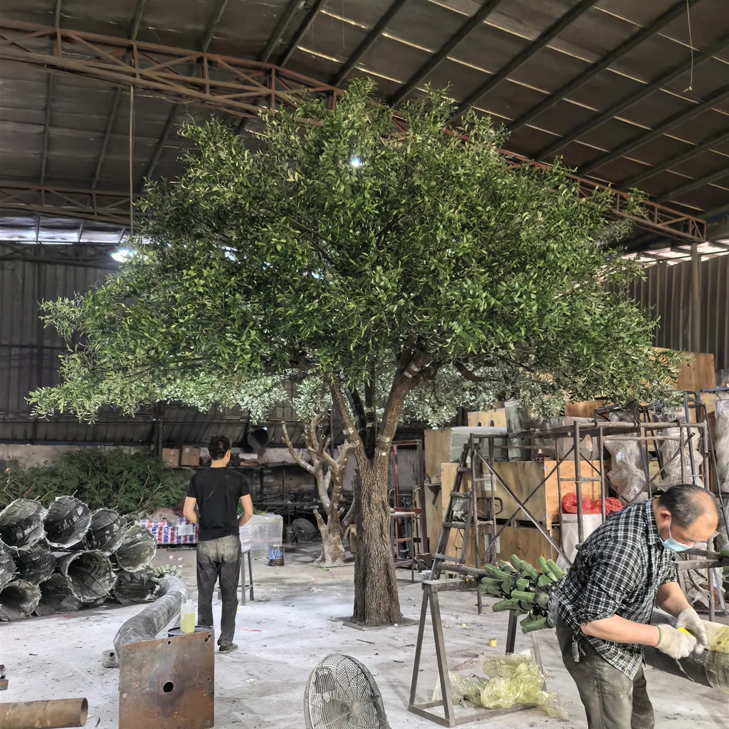 Artificial Olive Tree 4m LED Lights Indoor Use