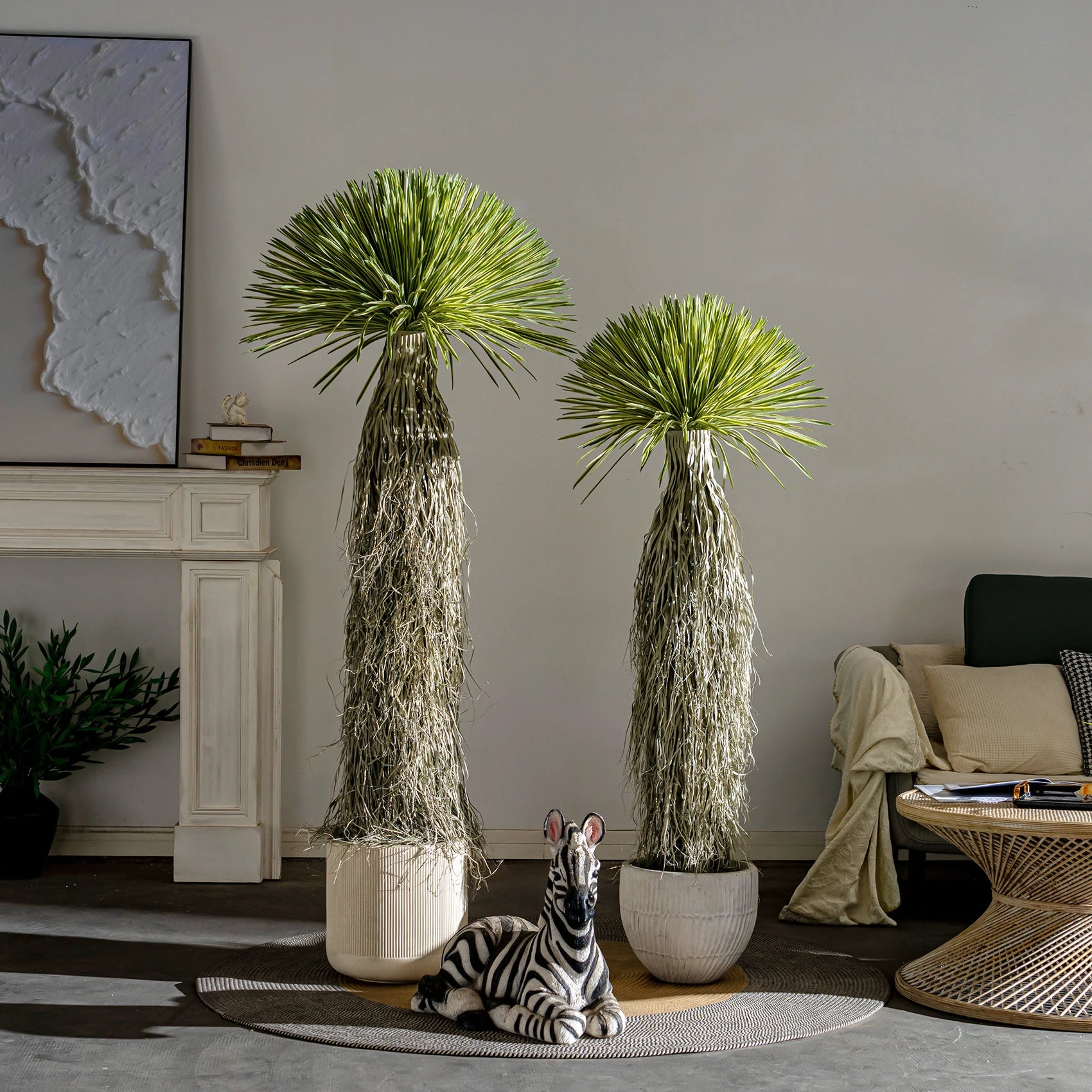 Artificial Dracaena Tree Faux Natural Touch 8.5 FT