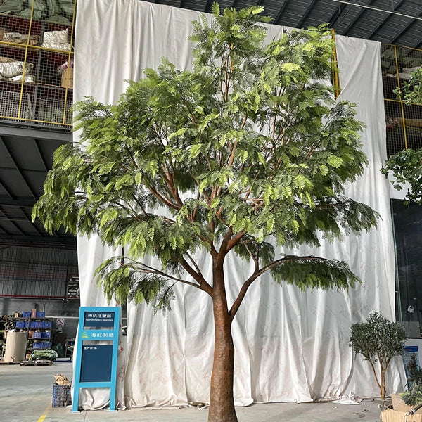 Large Artificial Acacia Tree Fiberglass 11.5 FT UV Resistant