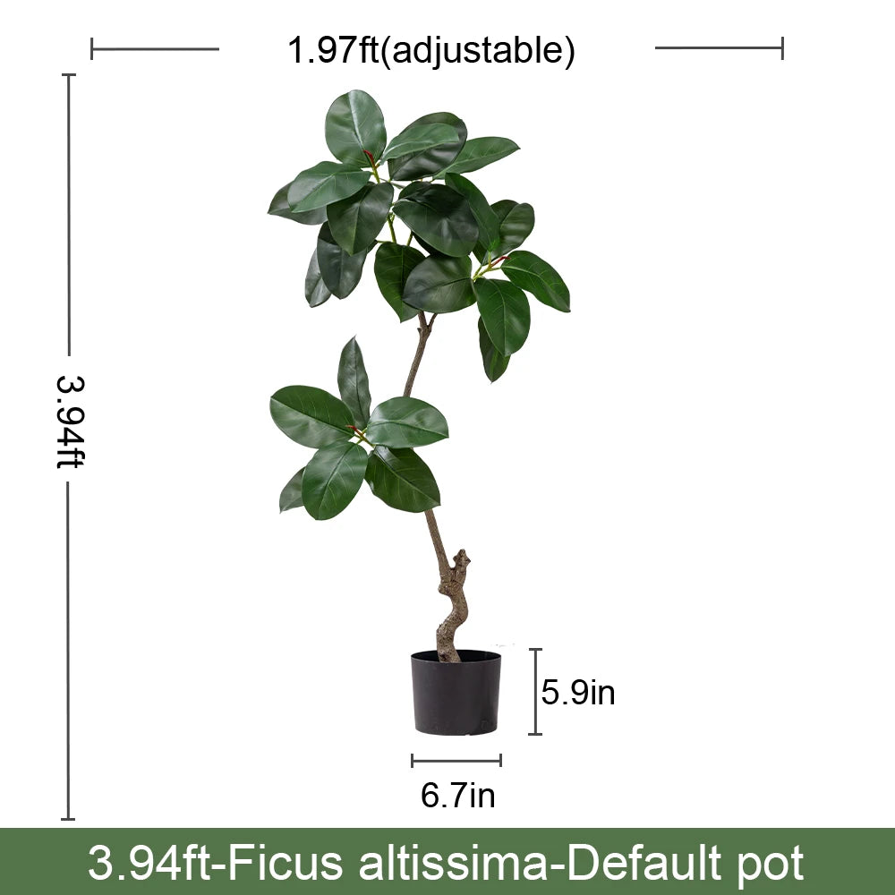 5.4 FT UV Resistant Artificial Banyan Fig Tree