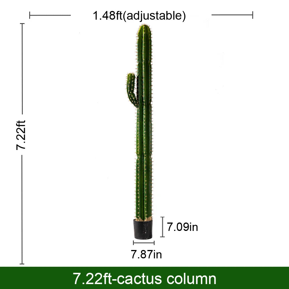 Signature Artificial Tropical Cactus Plant PU 5.4FT