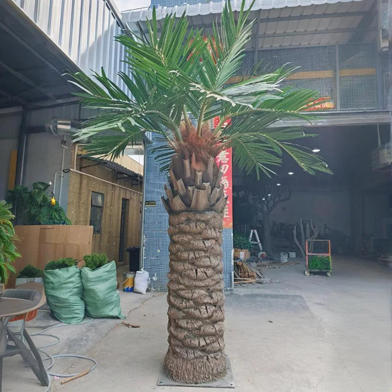 UV Resistant Artificial Palm Tree Outdoor 9.8 FT