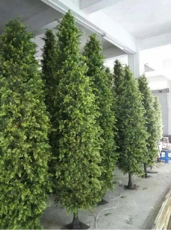 Artificial Cypress Tree 3.5 M Realistic Look Indoor Outdoor
