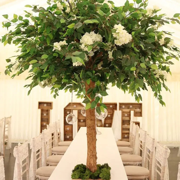 Artificial Wedding Table Birch Tree 4 FT Indoor Centerpiece