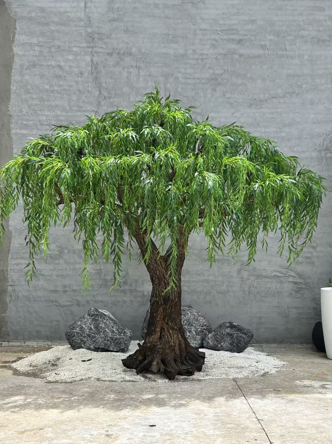 Artificial Weeping Willow Tree 8 FT Outdoor Use