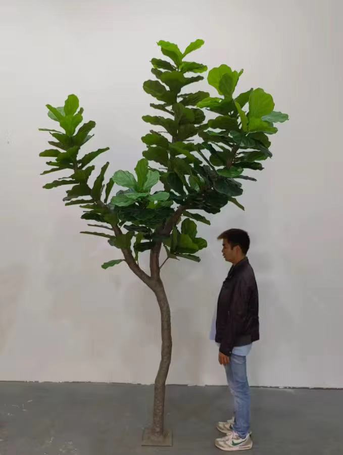 Artificial Fiddle Leaf Fig Tree 10 FT Indoor Display