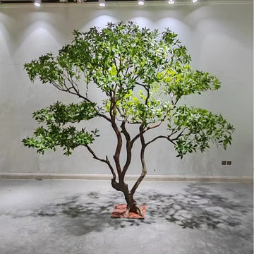 Artificial Pieris Tree Minimalist Faux Landscape Decor 6.5FT