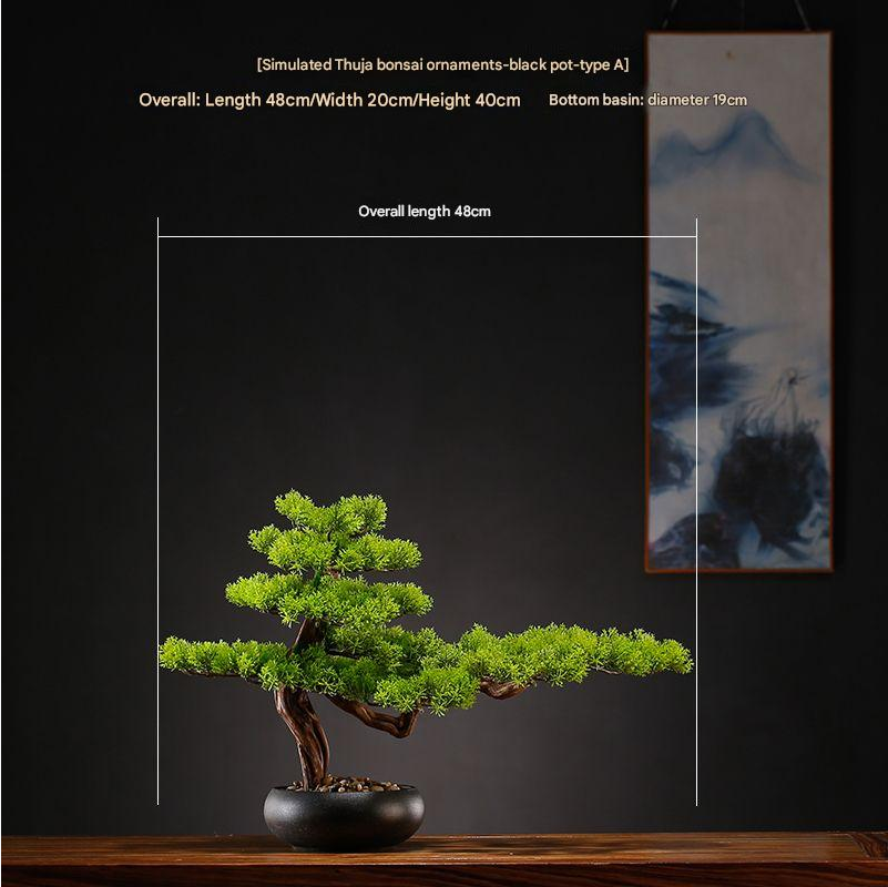 Artificial Bonsai Tree Indoor Decoration
