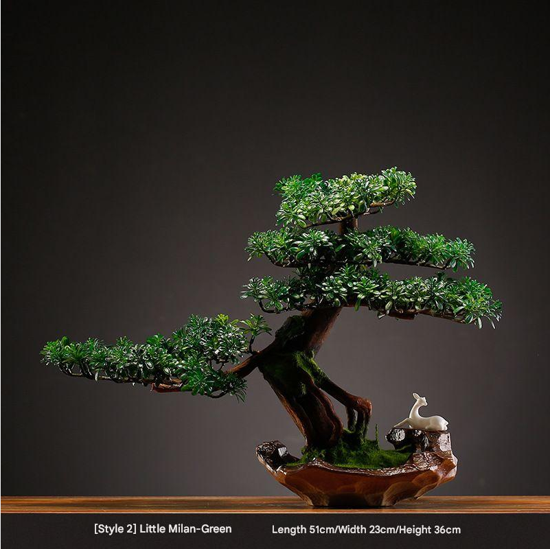 Artificial Welcome Pine Bonsai Tree