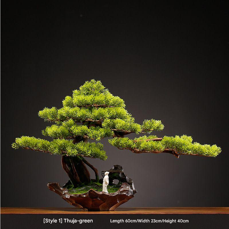 Artificial Welcome Pine Bonsai Tree