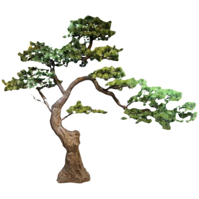 Large Artificial Pine Welcome Tree New Chinese Style